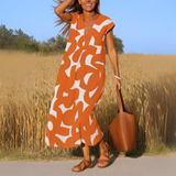 Luméa™ | Valérie Robe fluide à col V