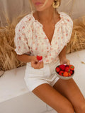 Luméa™ | Elina Blouse Fleurie au Charme Estival