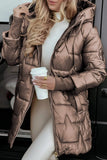 Luméa™ | Manteau d’Hiver Élégant avec Capuche et Doublure Matelassée