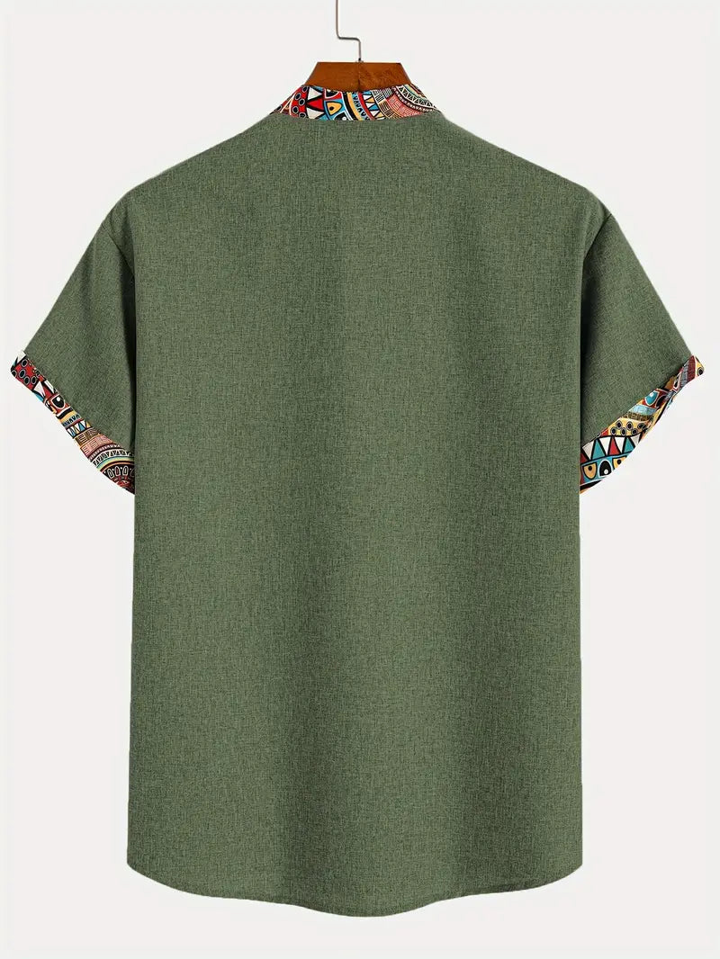 Luméa™ | Chemise Élégante à Manches Courtes