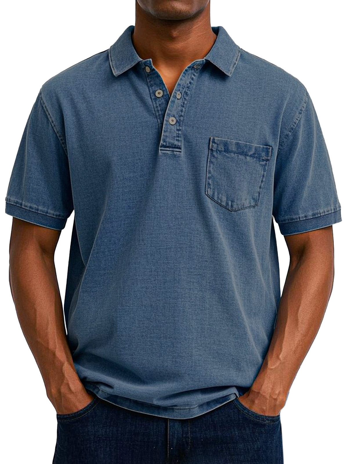 Luméa™ | Chemise Polo Vintage Décontractée pour Homme