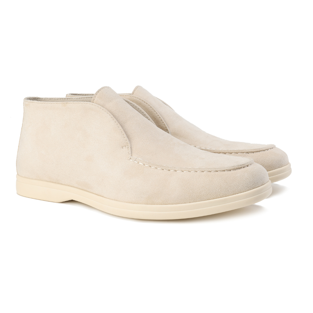 Luméa™ | Mocassins hauts en daim