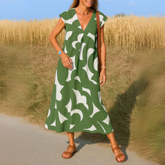 Luméa™ | Valérie Robe fluide à col V