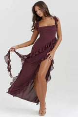 Luméa™ | Robe élégante avec jambes ouvertes