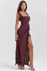 Luméa™ | Robe élégante avec jambes ouvertes