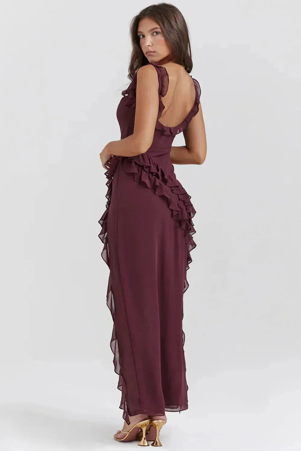 Luméa™ | Robe élégante avec jambes ouvertes
