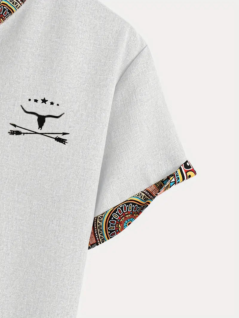Luméa™ | Chemise Élégante à Manches Courtes
