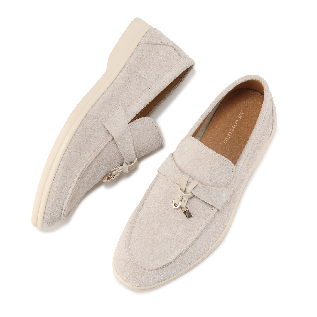 Luméa™ | Mocassins en daim Old Money