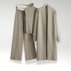 Luméa™ | Ensemble trois pièces en maille Luxe