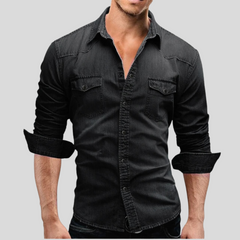 Luméa™ | Chemise en denim moderne pour homme