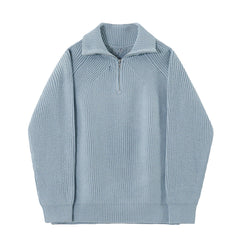 Luméa™ | Pull Azure à quart de zip
