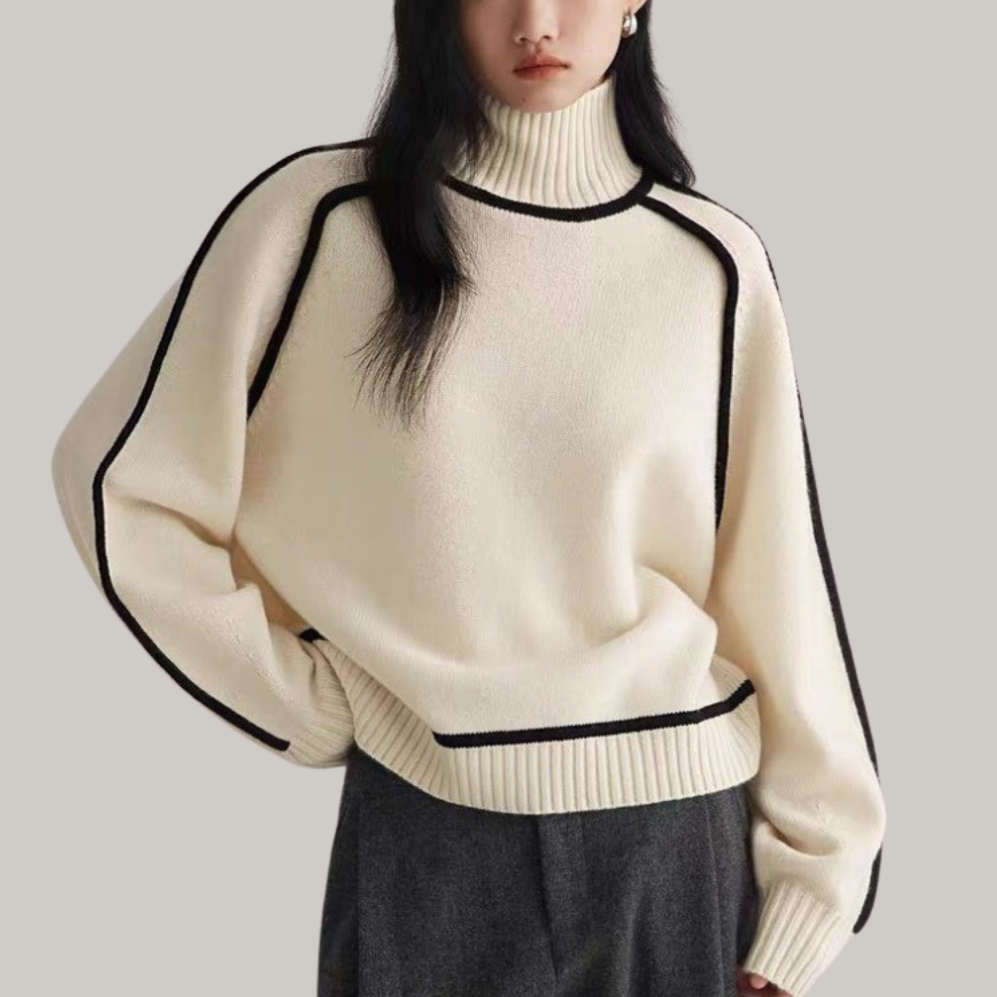 Luméa™ | Pull à col roulé confortable