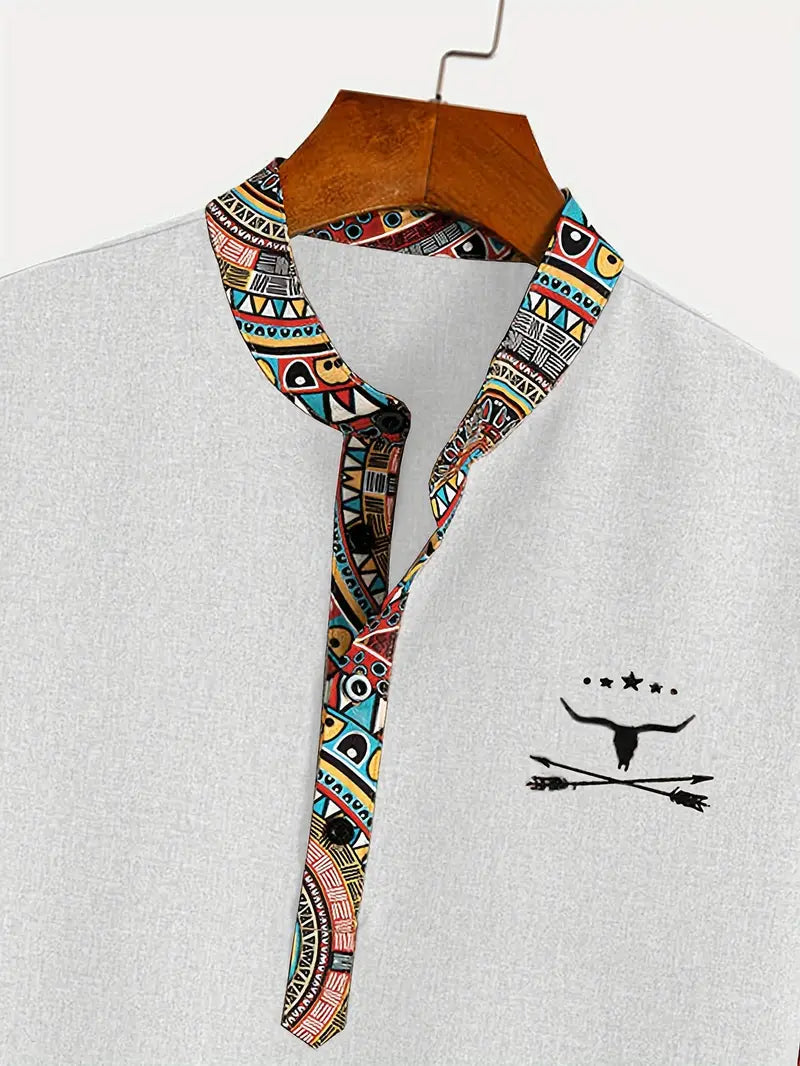 Luméa™ | Chemise Élégante à Manches Courtes