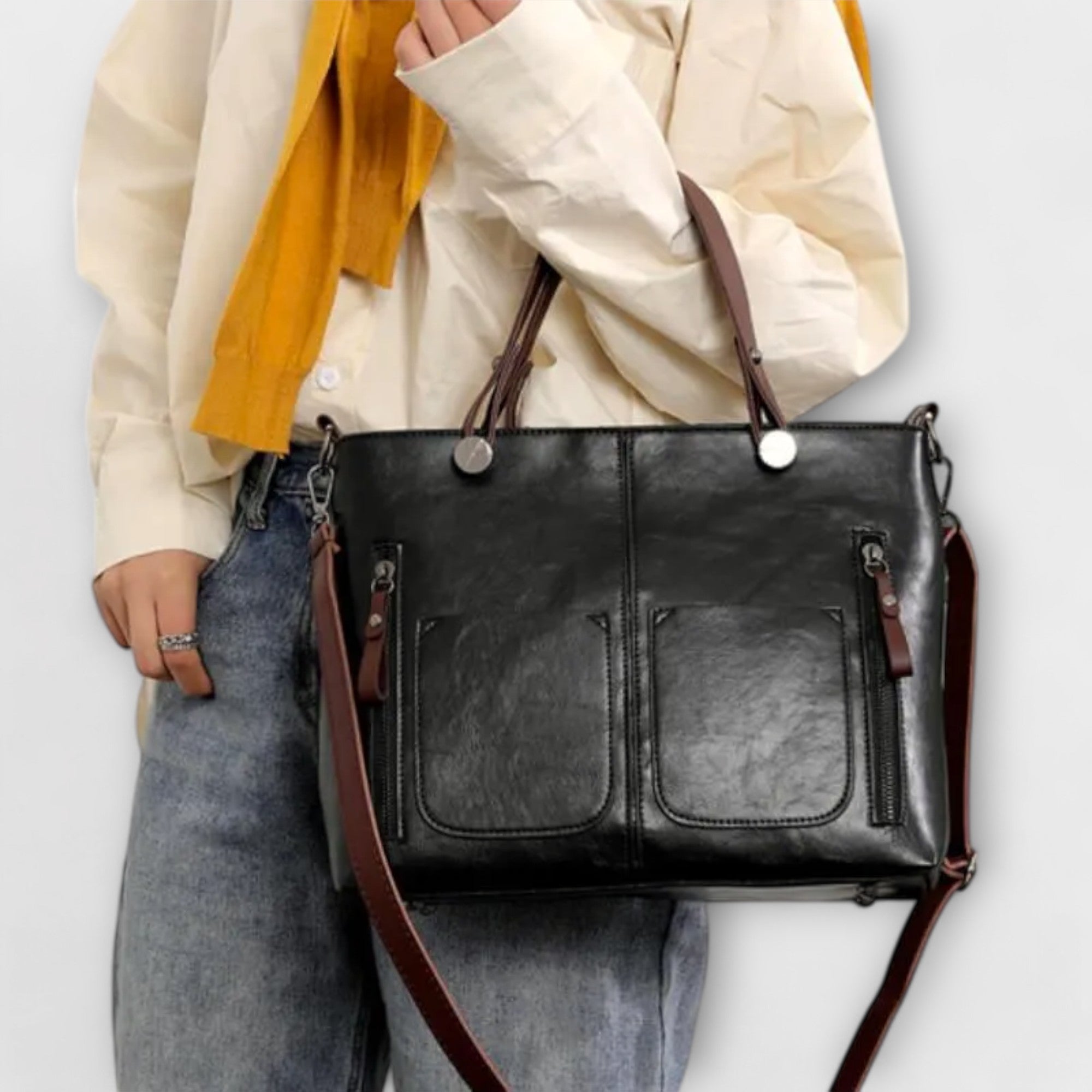 Luméa™ | Sac Cuir Élégant et Spacieux