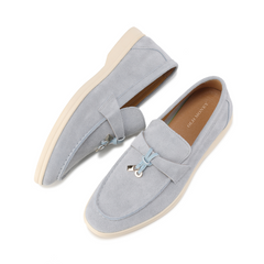 Luméa™ | Mocassins en daim Old Money