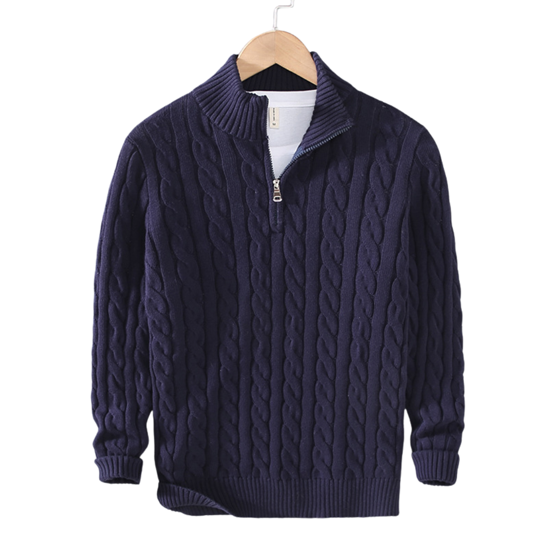 Luméa™ | Pull demi-zippé