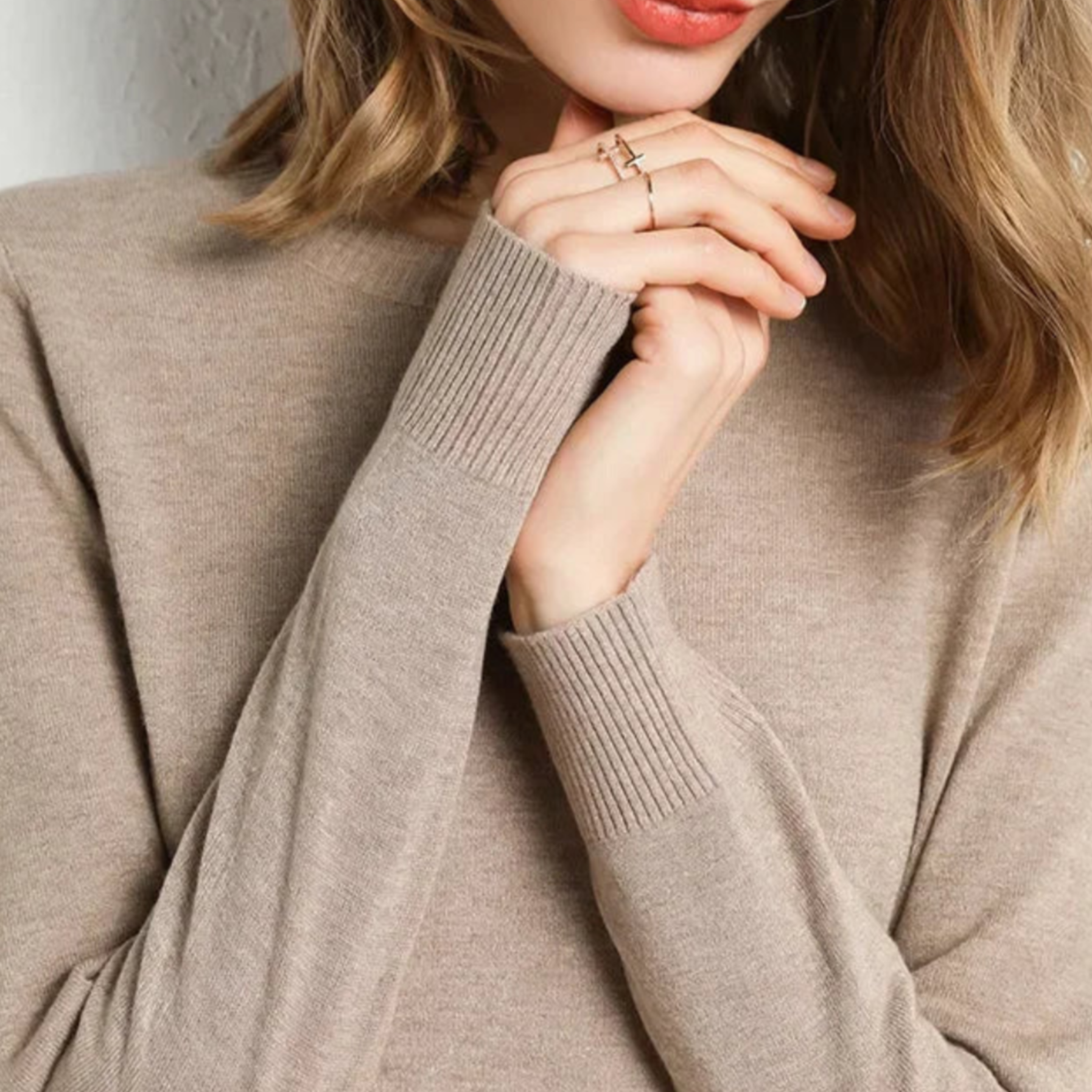 Luméa™ | Pull confort en laine essentiel