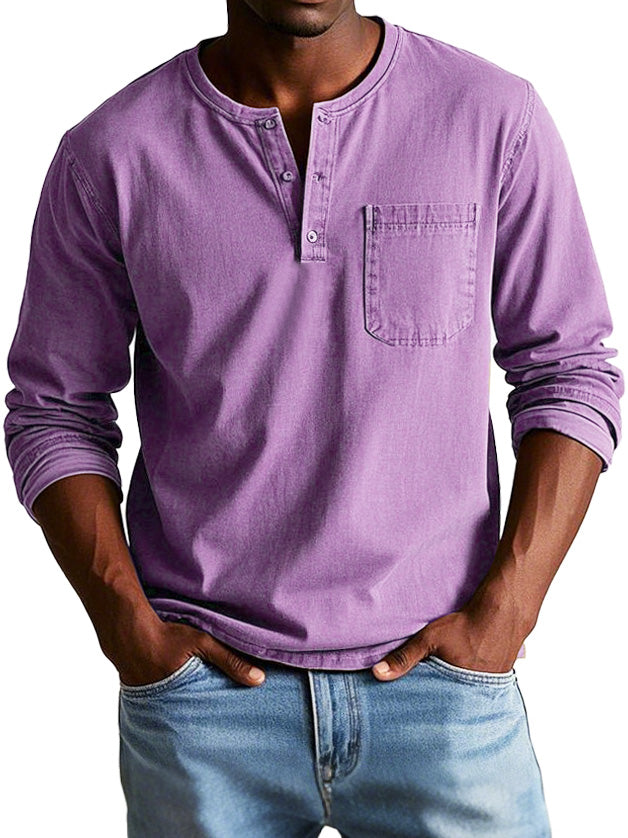 Luméa™ | Chemise Vintage à Manches Longues