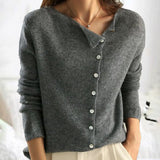 Luméa™ | Cardigan classique en maille boutonnée