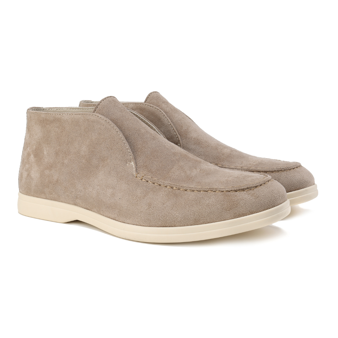 Luméa™ | Mocassins hauts en daim