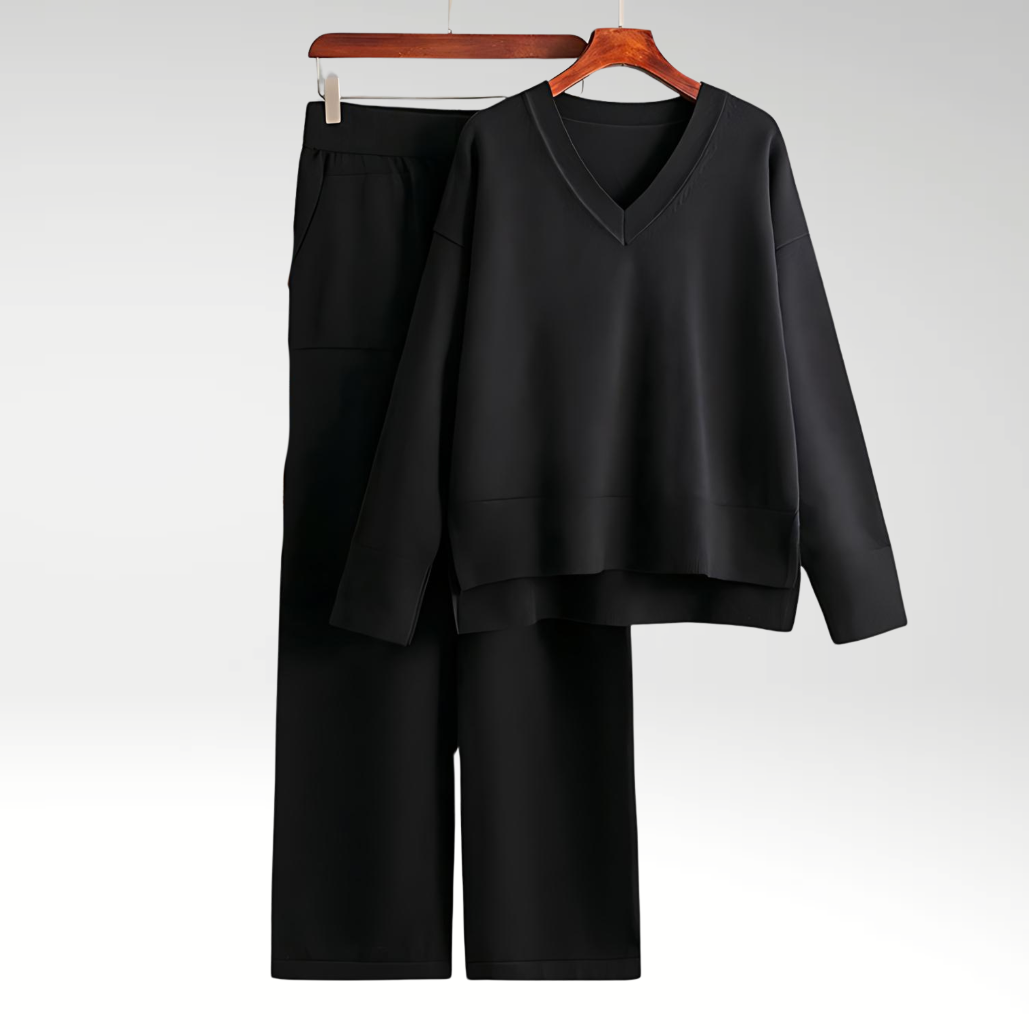 Luméa™ | Ensemble deux pièces Luxe col V