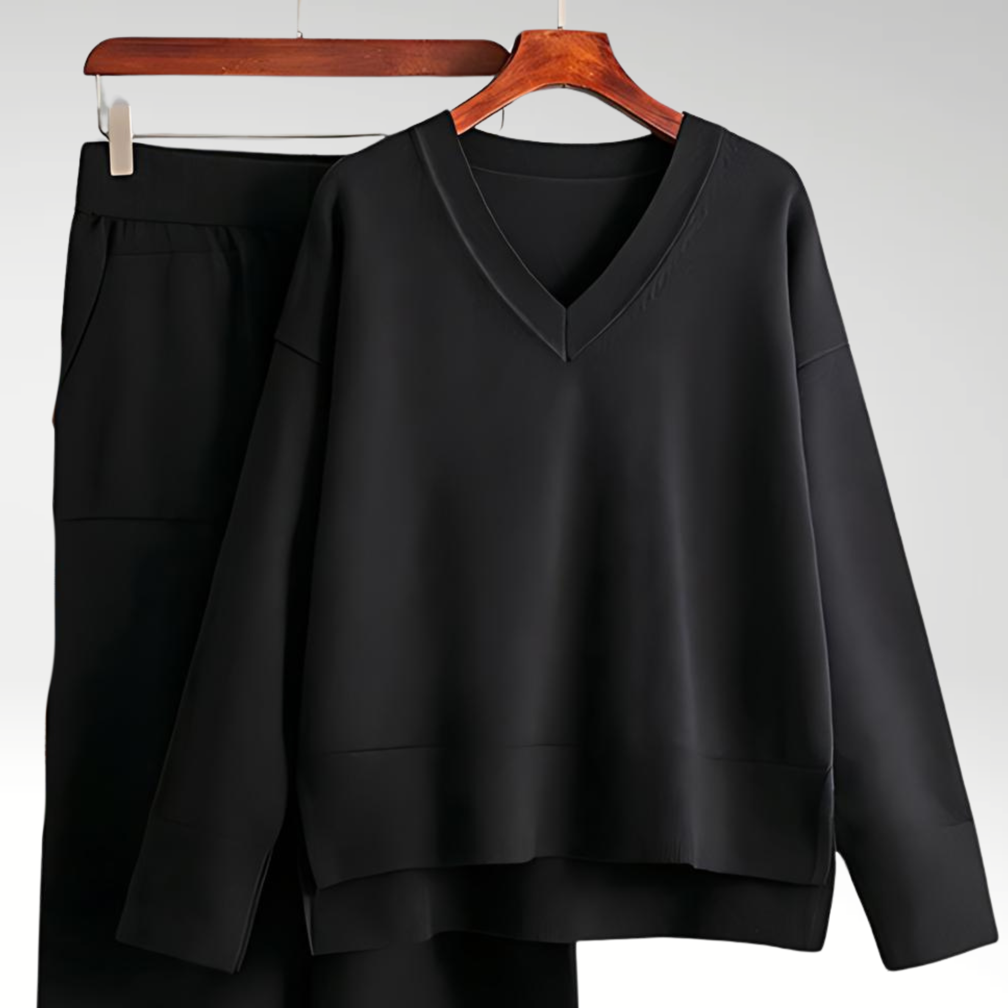 Luméa™ | Ensemble deux pièces Luxe col V