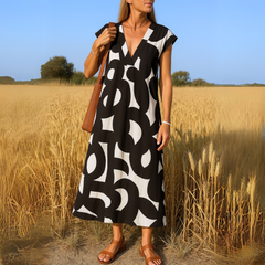 Luméa™ | Valérie Robe fluide à col V