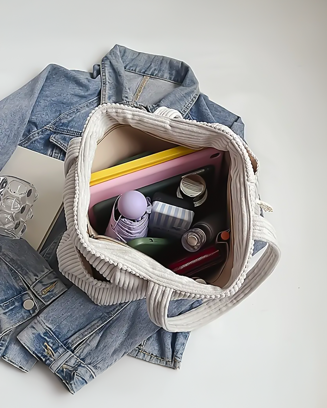 Luméa™ | Sac Élégant Côtelé