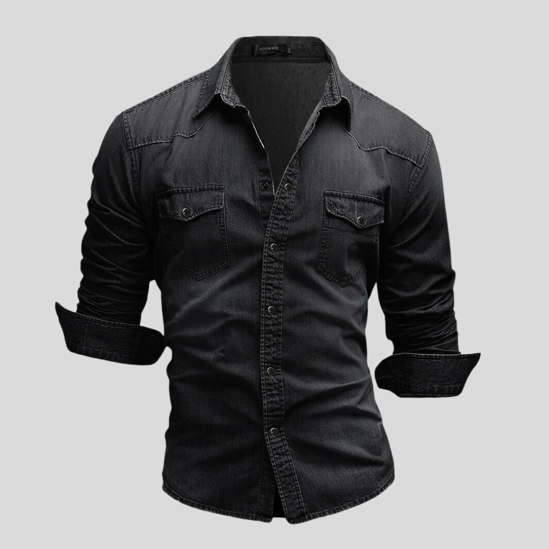 Luméa™ | Chemise en denim moderne pour homme