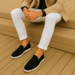 Luméa™ | Mocassins élégants en suède