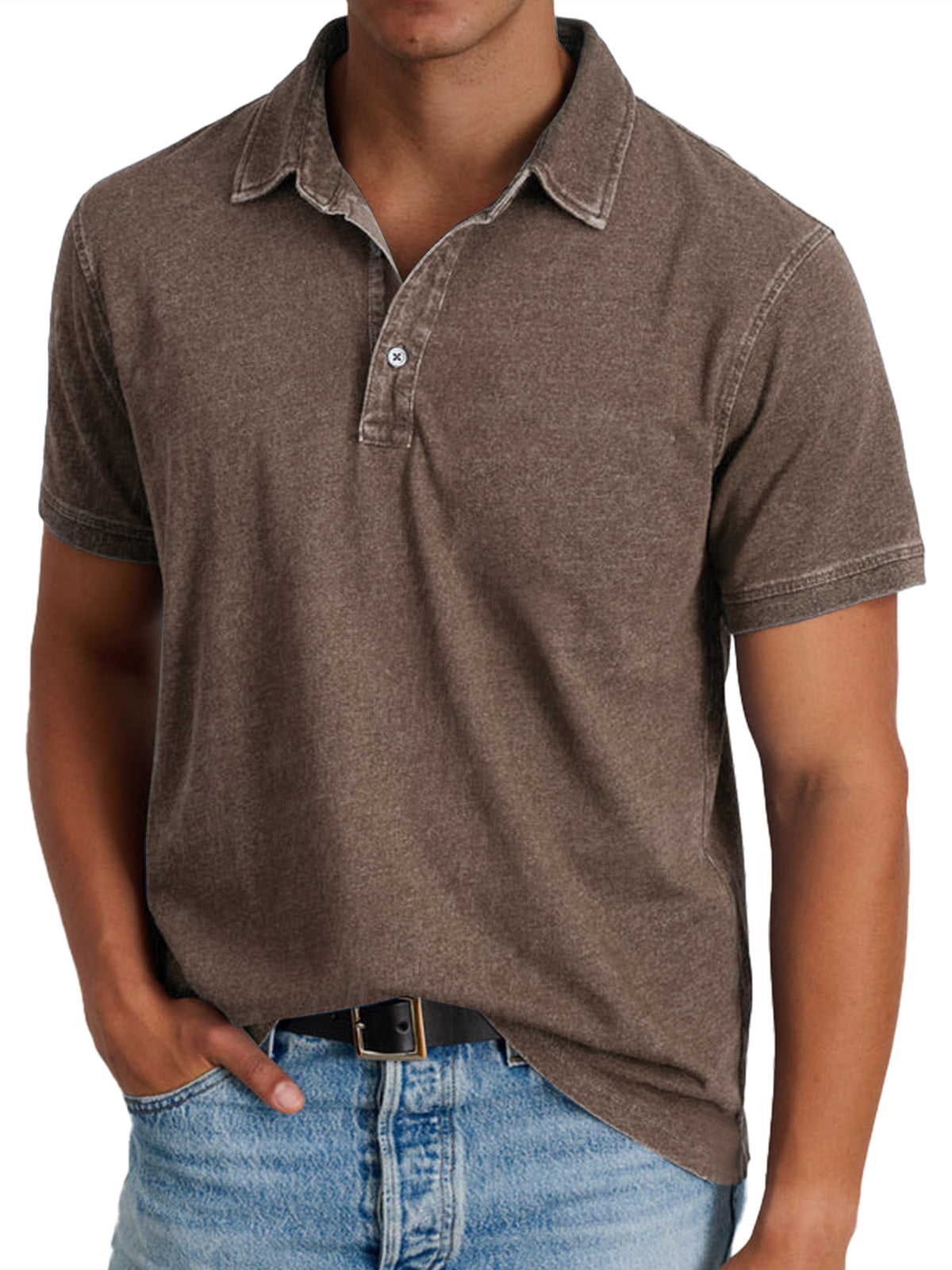Luméa™ | Polo avec col pour hommes