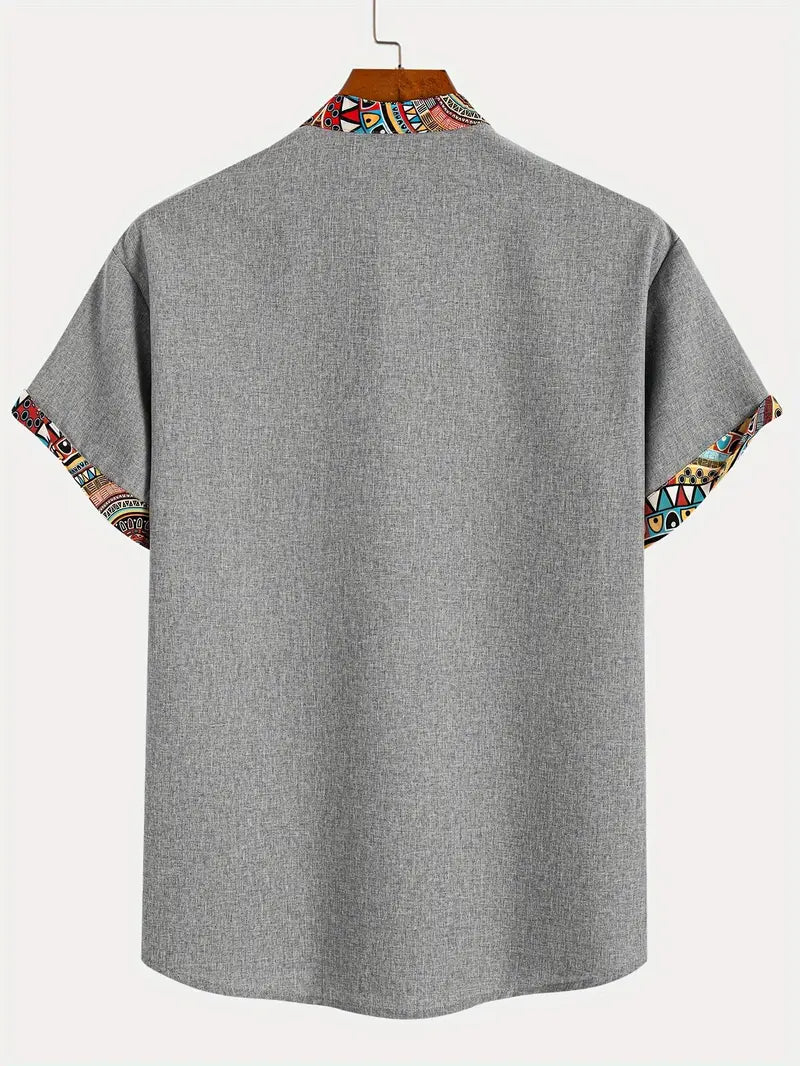 Luméa™ | Chemise Élégante à Manches Courtes