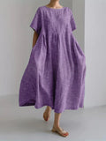 Luméa™ | Robe BIANCA longue décontractée style rétro confortable