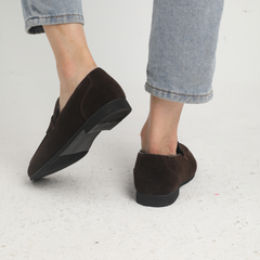 Luméa™ | Mocassins à brides en daim
