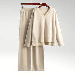 Luméa™ | Ensemble deux pièces Luxe col V