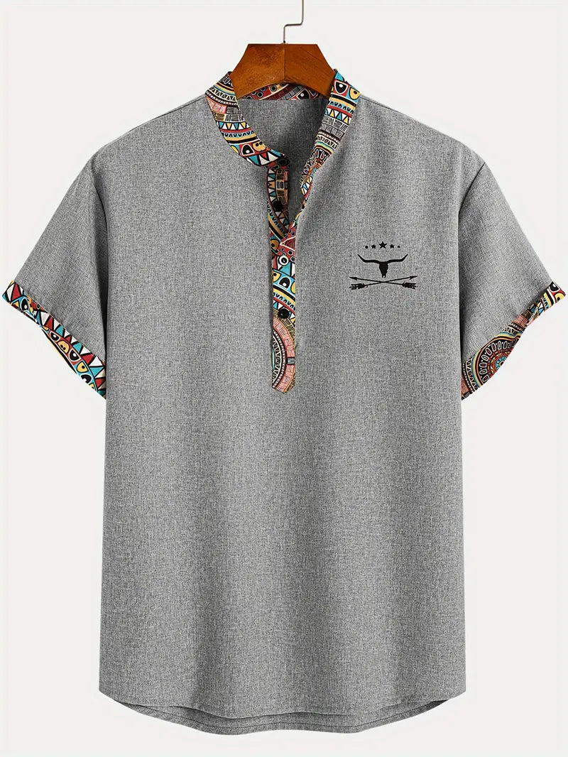 Luméa™ | Chemise Élégante à Manches Courtes