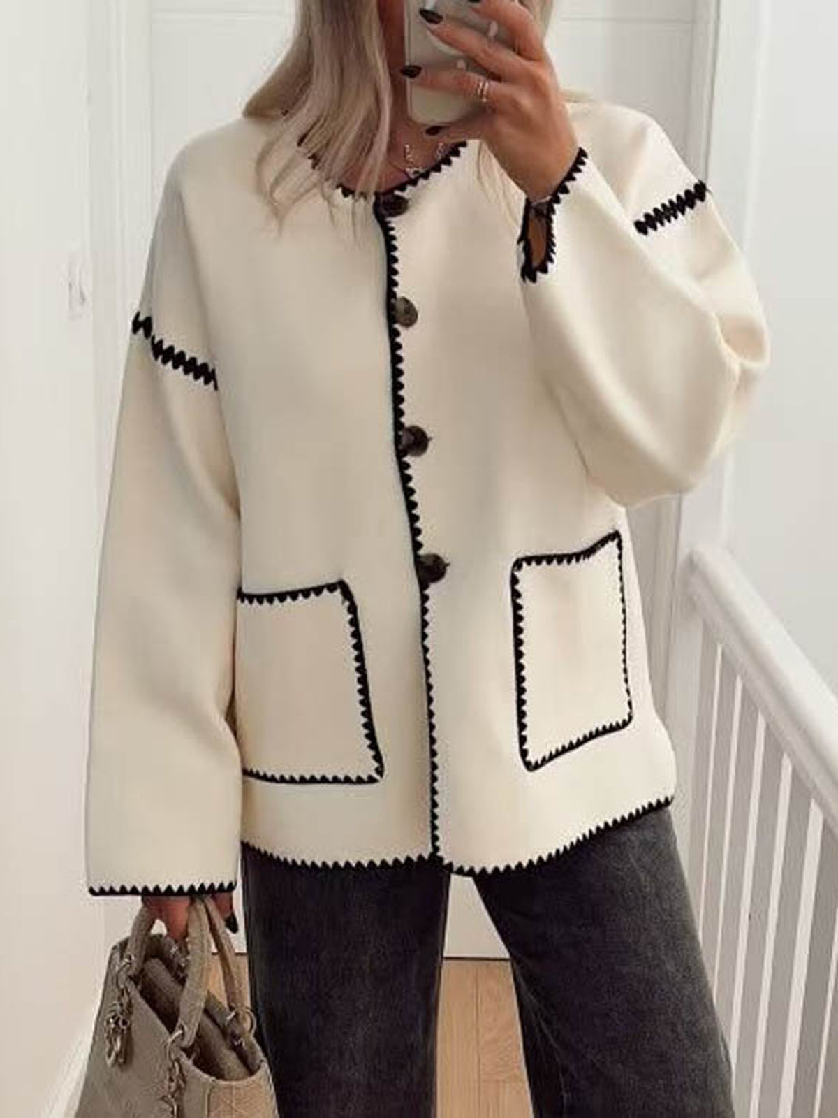 Luméa™ | Veste contrastée
