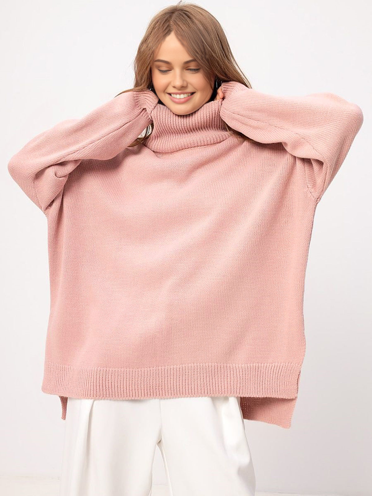 Luméa™ | Pull avec fente surdimensionnée