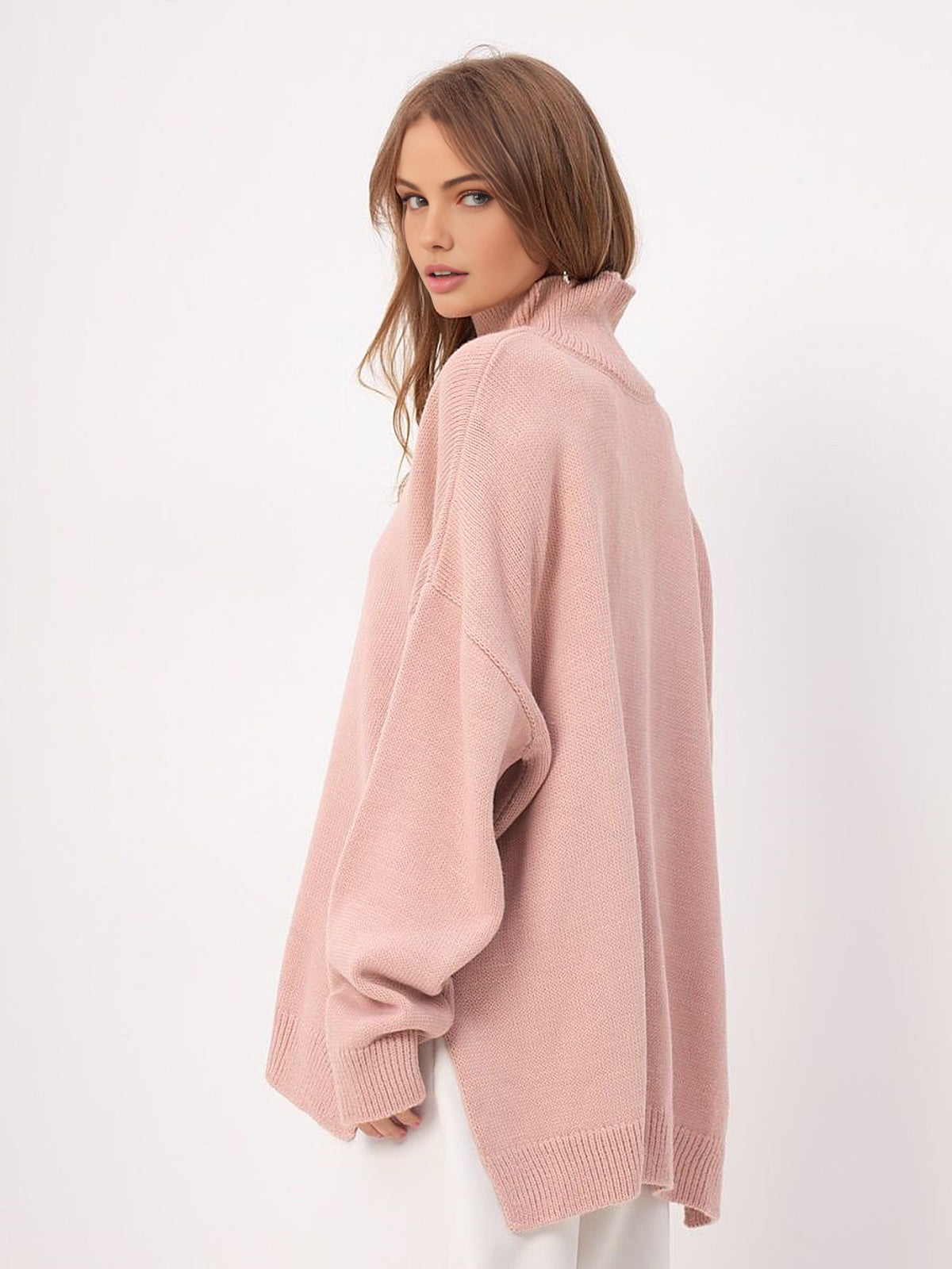 Luméa™ | Pull avec fente surdimensionnée