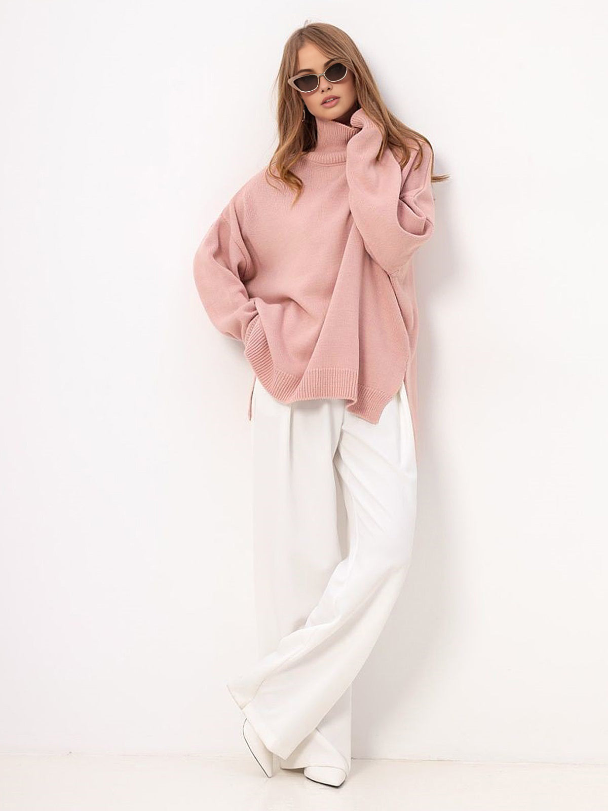 Luméa™ | Pull avec fente surdimensionnée