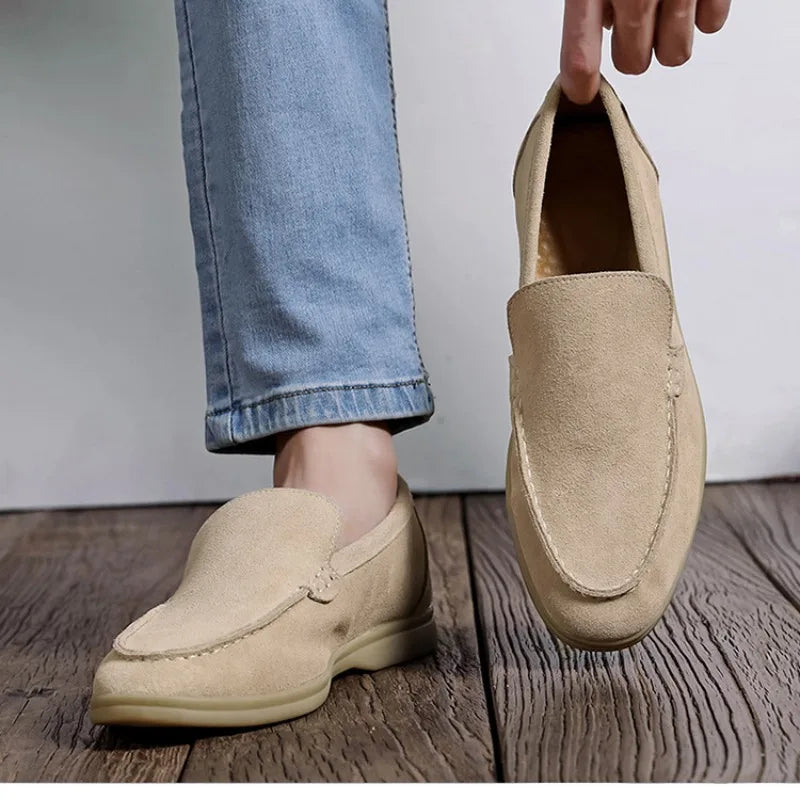 Luméa™ | Mocassins en daim