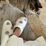 Luméa™ | Chaussons Coeurs Colorés