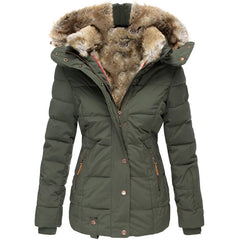 Luméa™ | Manteau d'hiver chaud avec doublure en fourrure