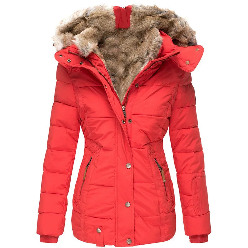 Luméa™ | Manteau d'hiver chaud avec doublure en fourrure