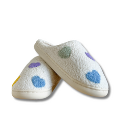 Luméa™ | Chaussons Coeurs Colorés