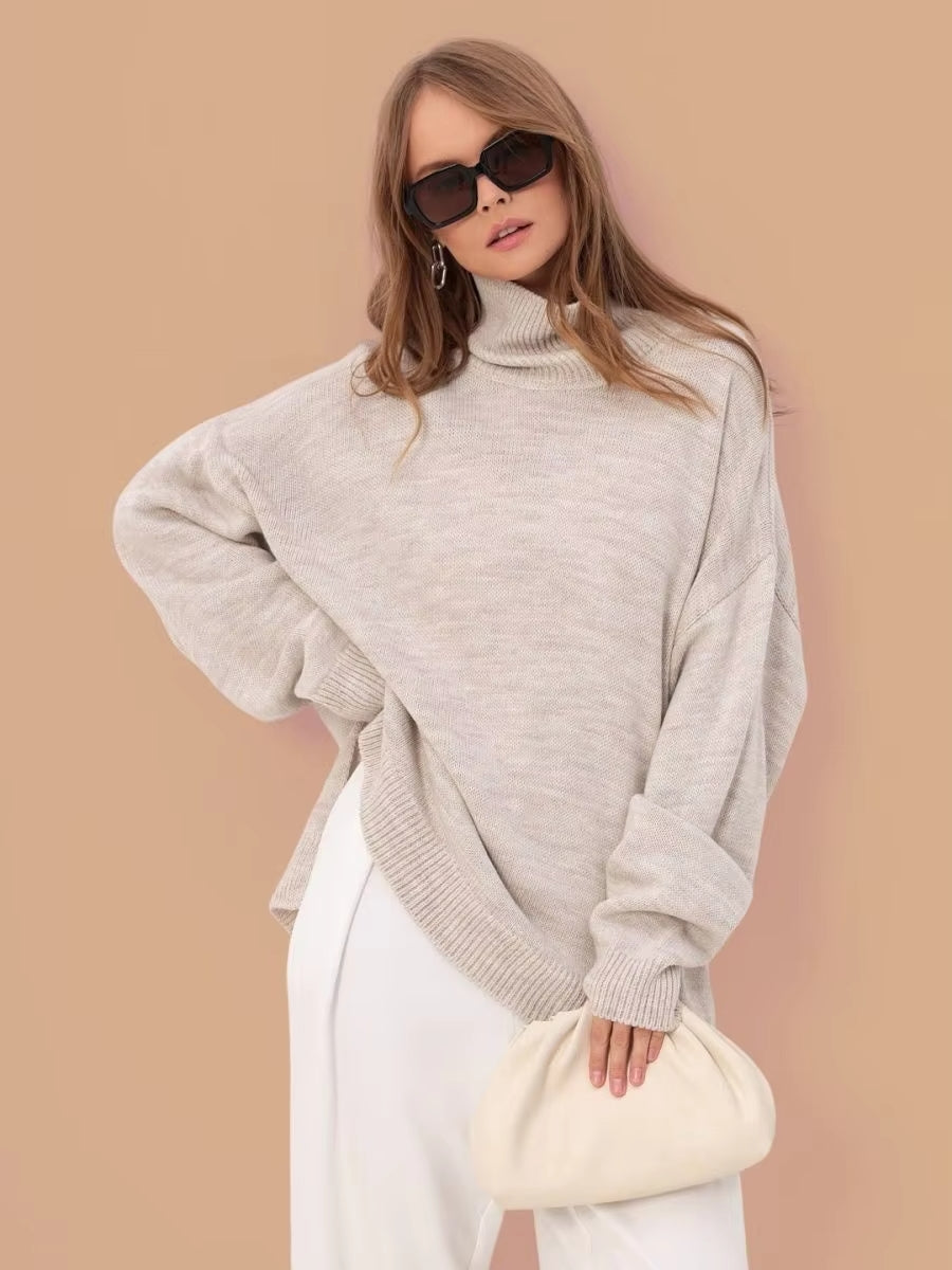 Luméa™ | Pull avec fente surdimensionnée