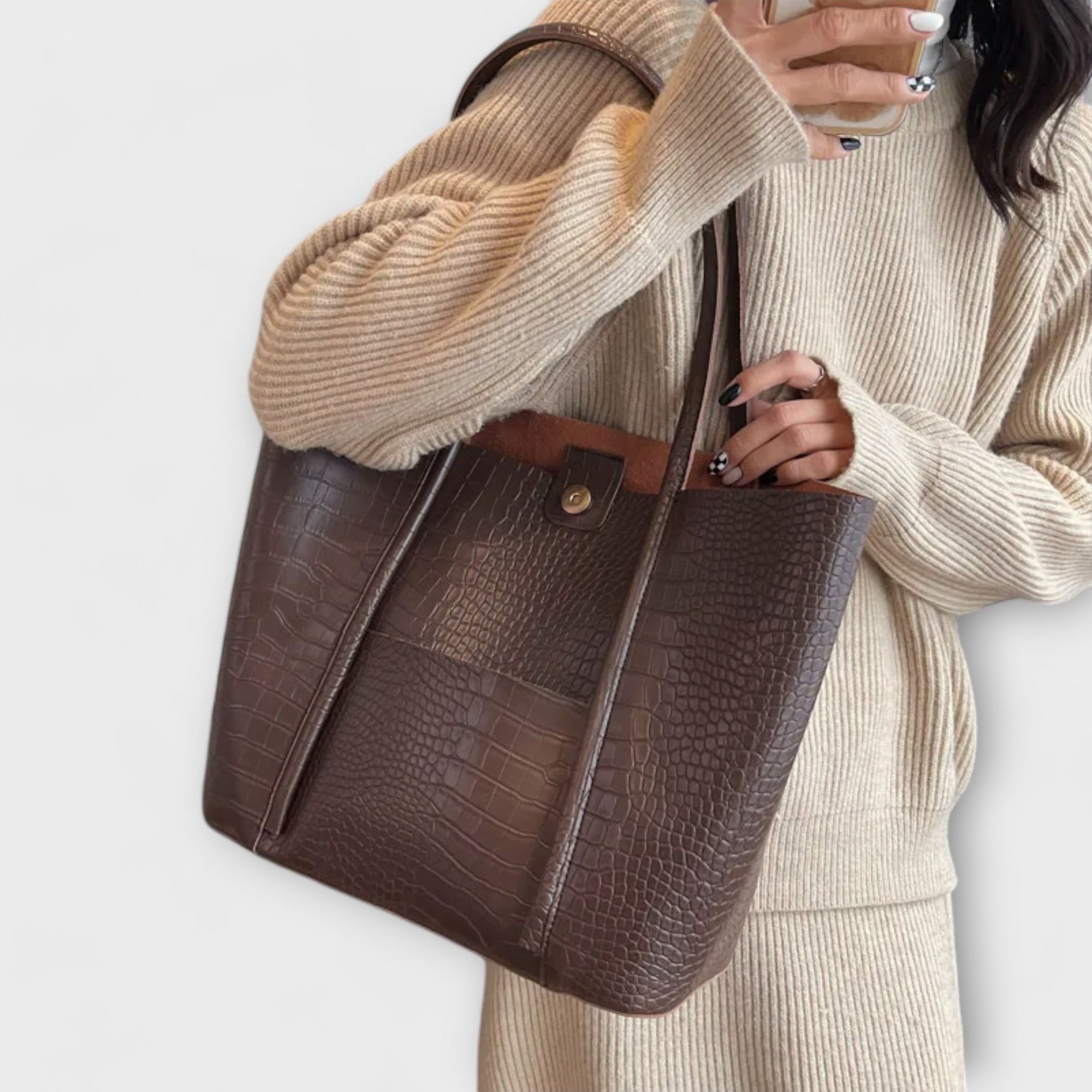 Luméa™ | Sac Élégant En Cuir