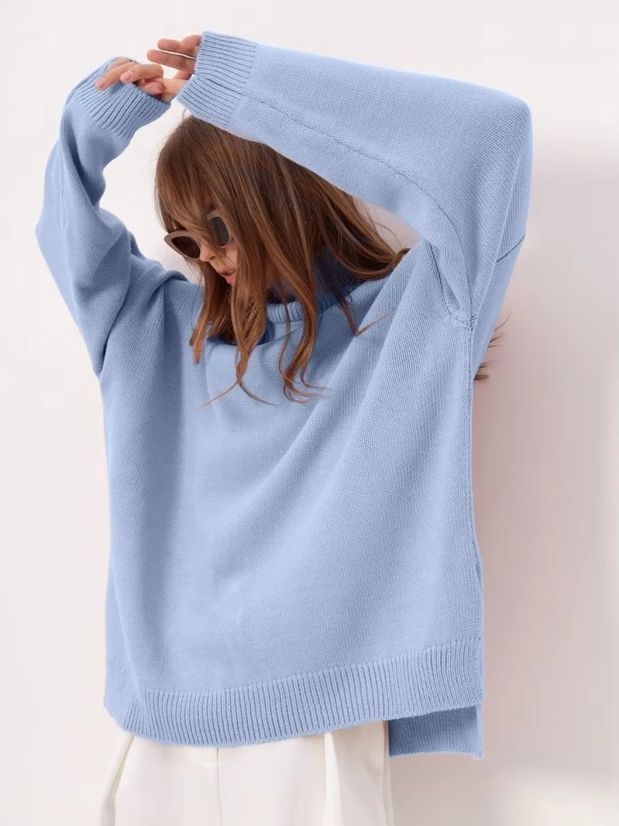 Luméa™ | Pull avec fente surdimensionnée