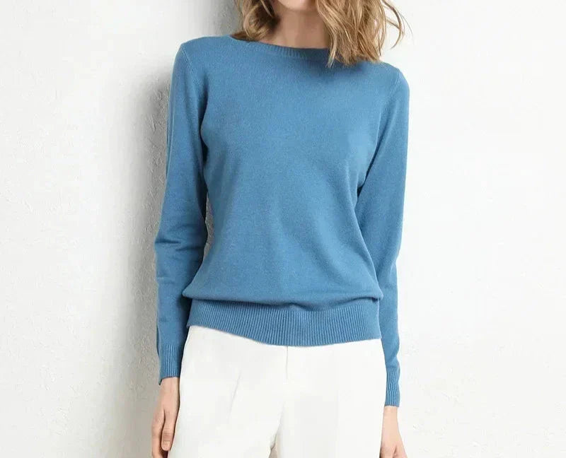 Luméa™ | Pull confort en laine essentiel