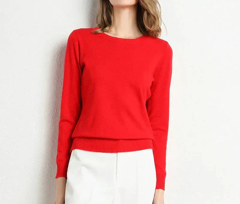 Luméa™ | Pull confort en laine essentiel